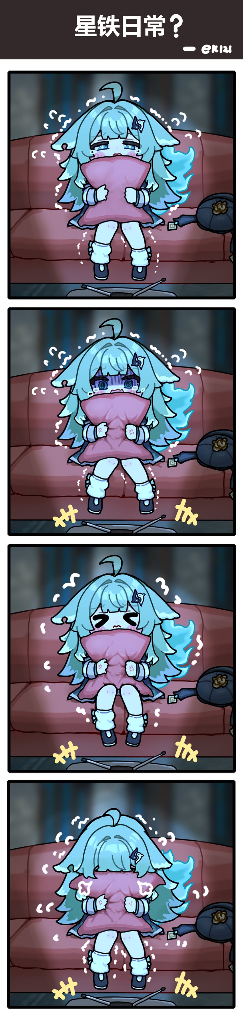 huohuo (honkai and 1 more) drawn by ldd.ek