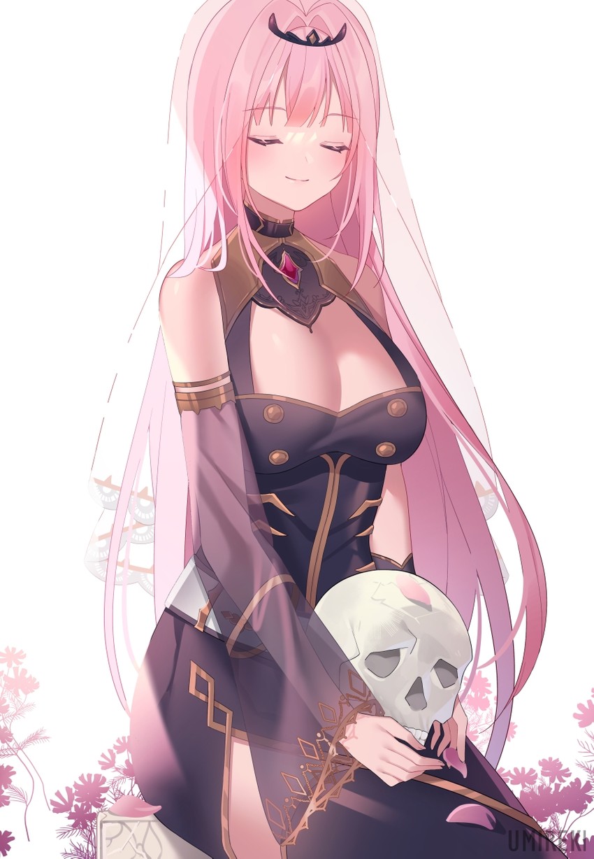 mori calliope (hololive and 1 more) drawn by umireki