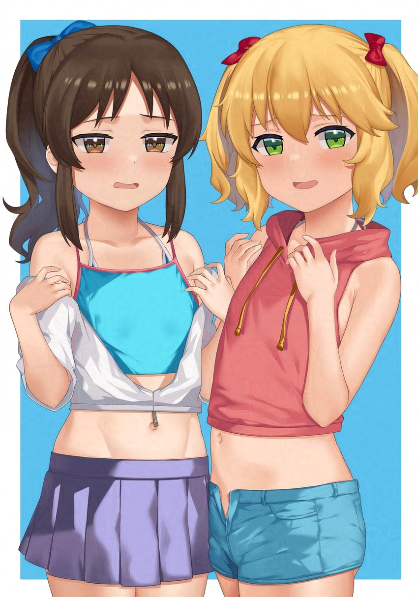 tachibana arisu and sakurai momoka (idolmaster and 1 more) drawn by hai_ookami