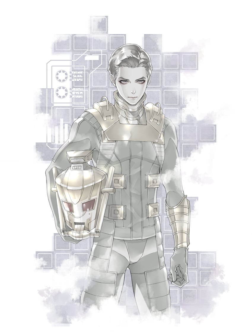 tadano hitonari (shin megami tensei and 1 more) drawn by ryokuyuu