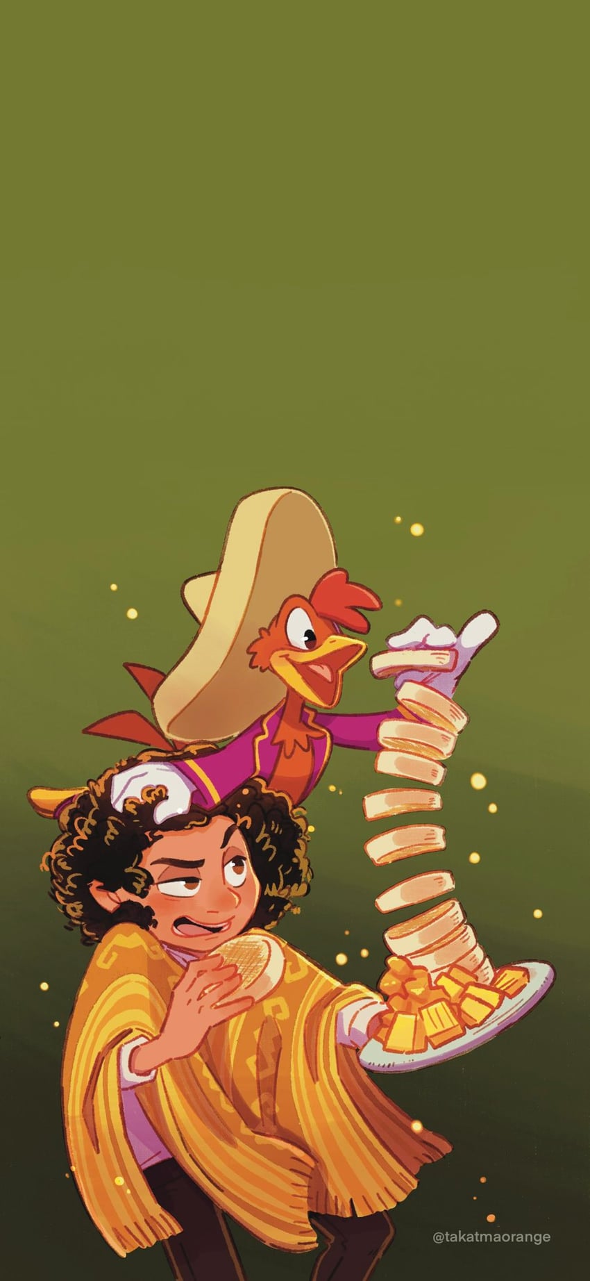 panchito pistoles and camilo madrigal (mickey mouse & friends and 2 more) drawn by takatmaorange