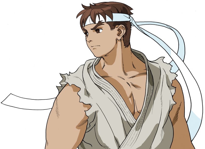 ryu (street fighter and 1 more) drawn by bengus