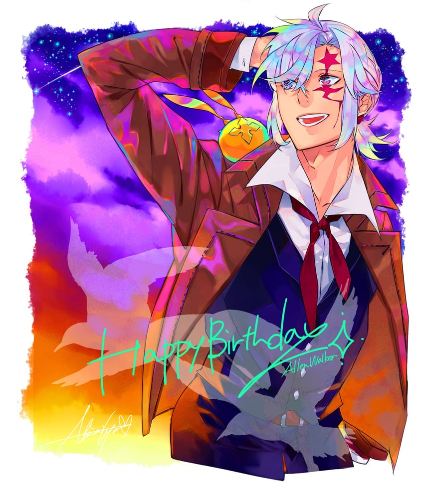 allen walker and timcanpy (d.gray-man) drawn by akira_ix