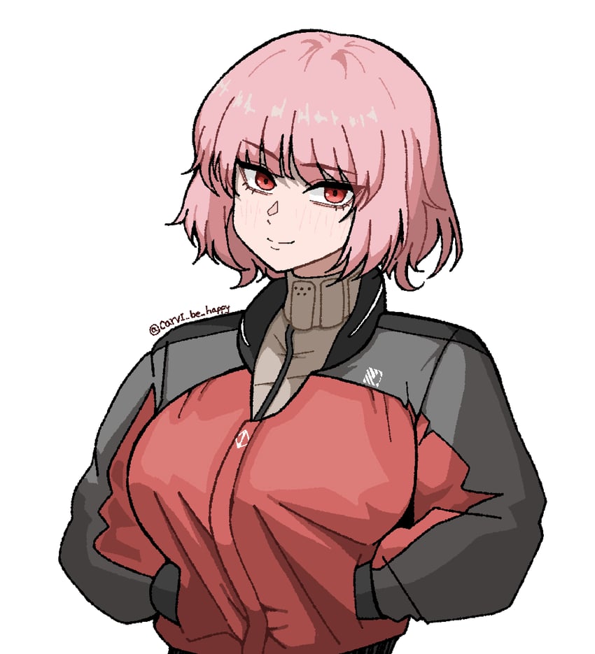female commander and gentiane (girls' frontline and 1 more) drawn by carvi_be_happy