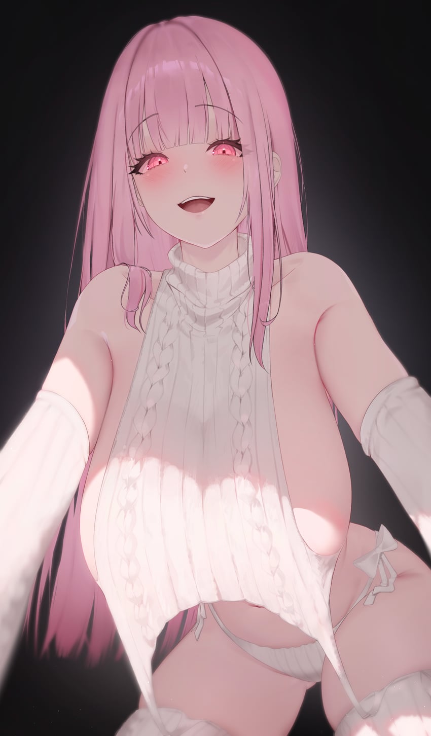 mori calliope (hololive and 1 more) drawn by prab