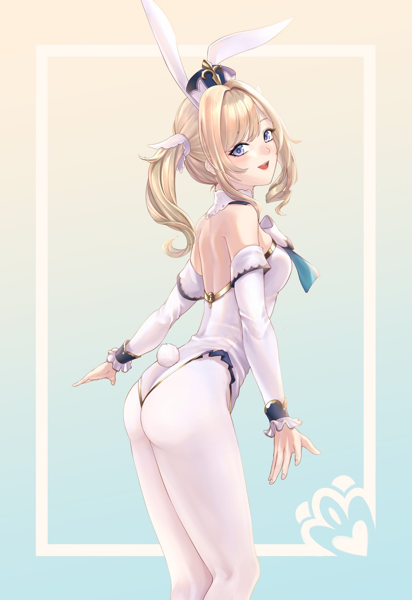 barbara (genshin impact) drawn by me_ao_(many_blue_leaves)