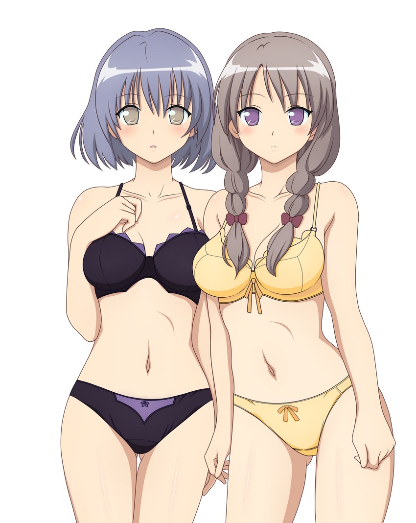 suzuki and satou (mayoi neko overrun!) drawn by yabuki_kentarou