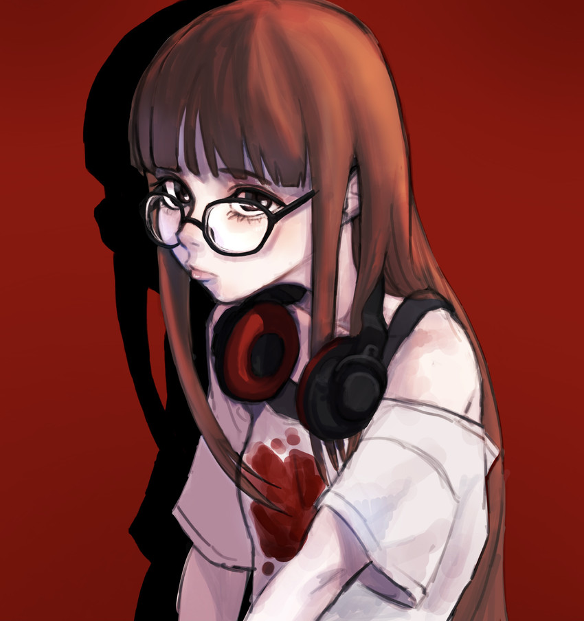 sakura futaba (persona and 1 more) drawn by nori_(arara105)