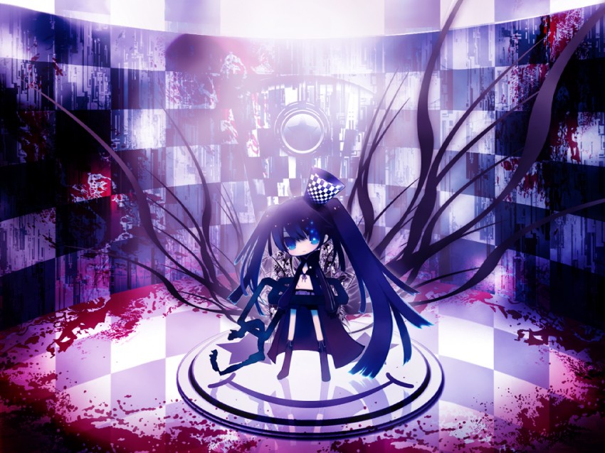 black rock shooter (black rock shooter) drawn by puti_devil