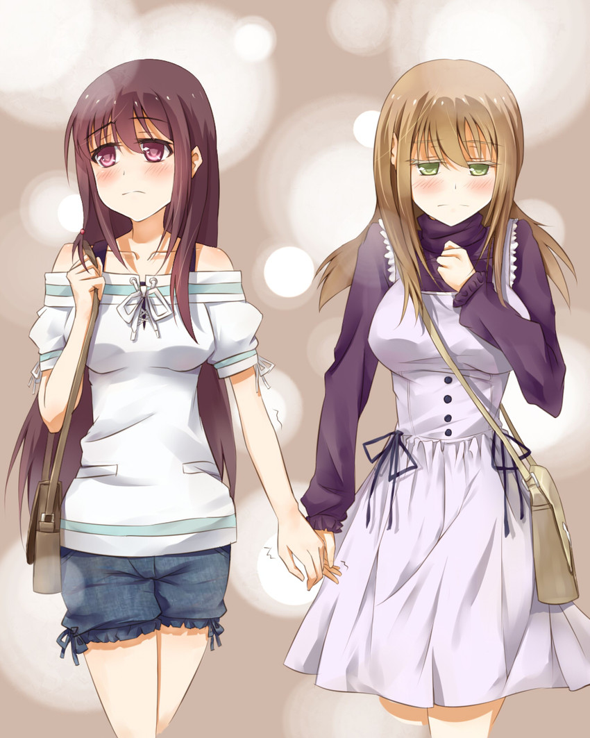 matsumi kuro and matsumi yuu (saki) drawn by typezero