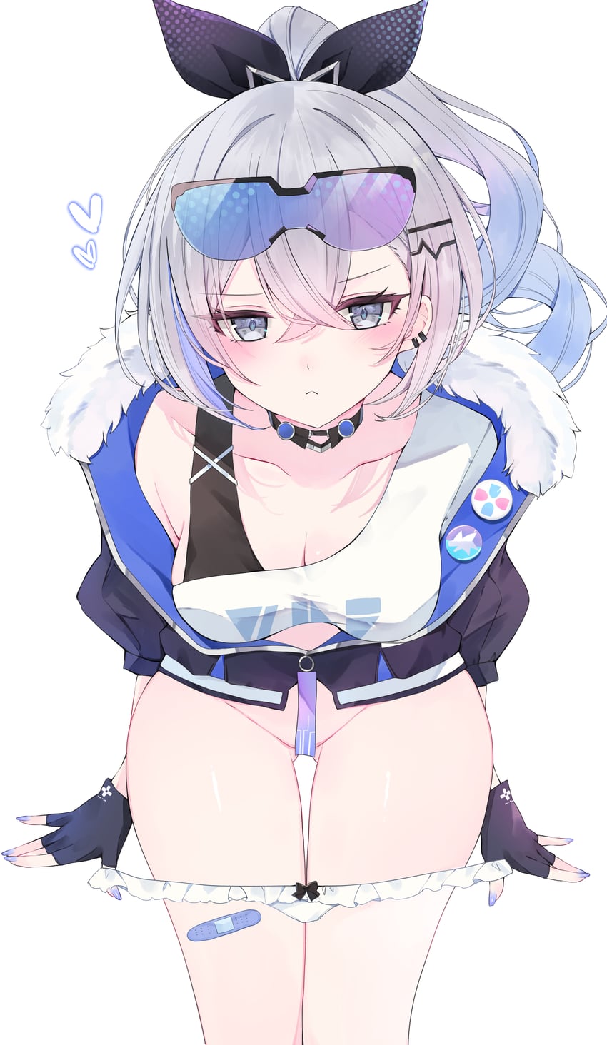 silver wolf (honkai and 1 more) drawn by tsuyuri_eri
