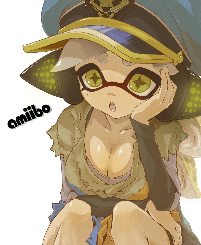 marie, agent 3, and captain 3 (splatoon and 1 more) drawn by hideyoshi_(swliyhbpe9xqqze)