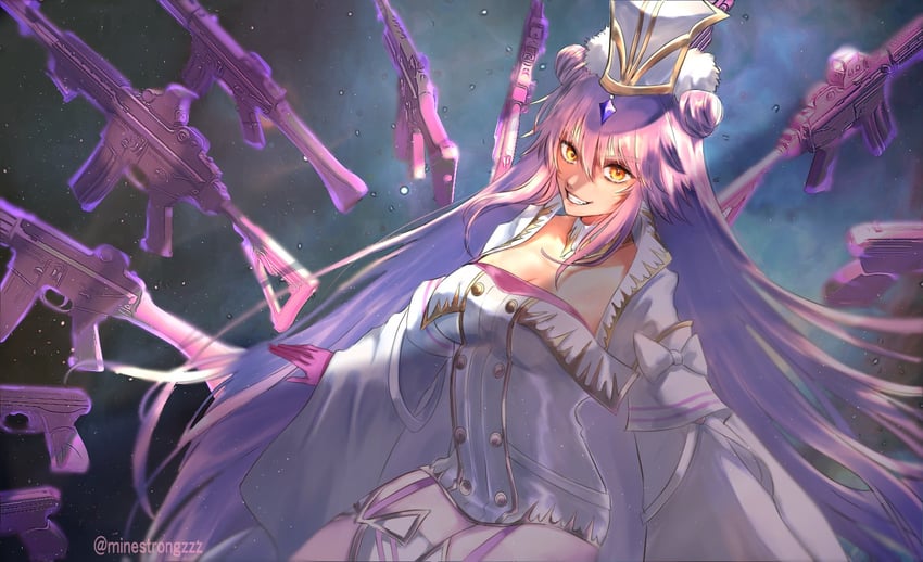 tamamo and koyanskaya (fate and 1 more) drawn by mine_suto_rongu