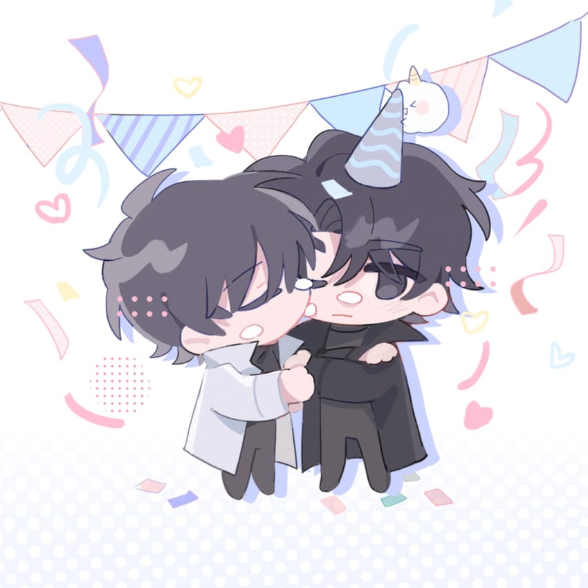 kim dokja, yoo joonghyuk, and biyoo (omniscient reader's viewpoint) drawn by ya_qaq