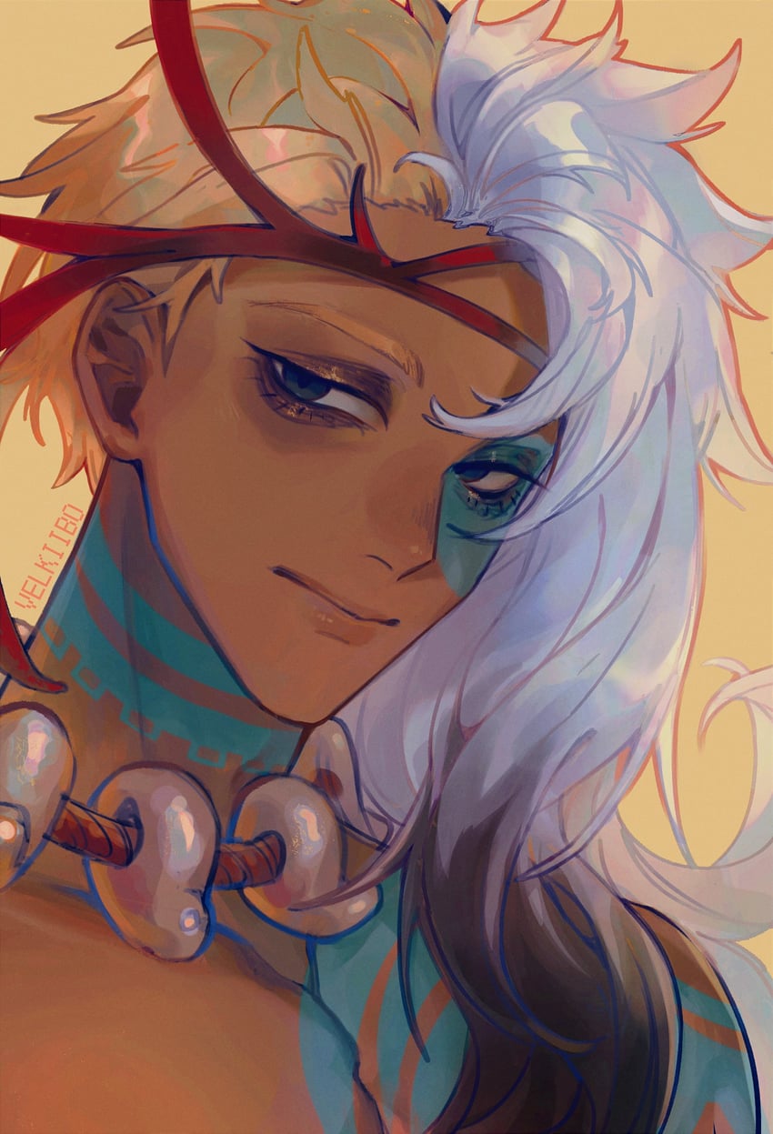 umisachi-hiko (fate and 1 more) drawn by velkiibo