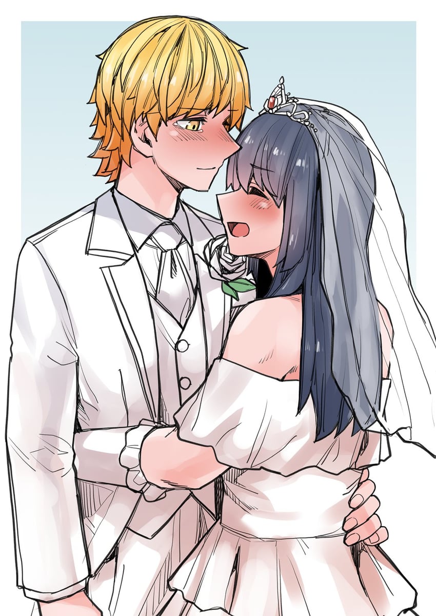 rindou hazuki and akizakura iori (ikemen joshi to josou danshi) drawn by tadd_(tatd)