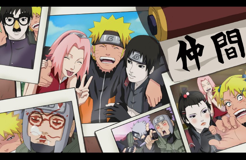 haruno sakura, uzumaki naruto, hatake kakashi, sai, and yamato (naruto and 1 more) drawn by ladygt93
