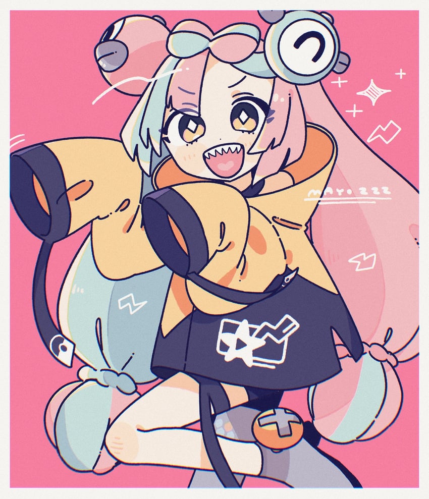 iono (pokemon and 1 more) drawn by mayoi_zzz