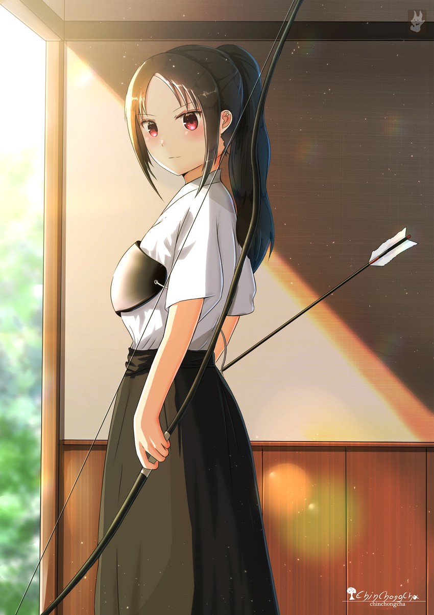 shinomiya kaguya (kaguya-sama wa kokurasetai ~tensai-tachi no renai zunousen~) drawn by chinchongcha