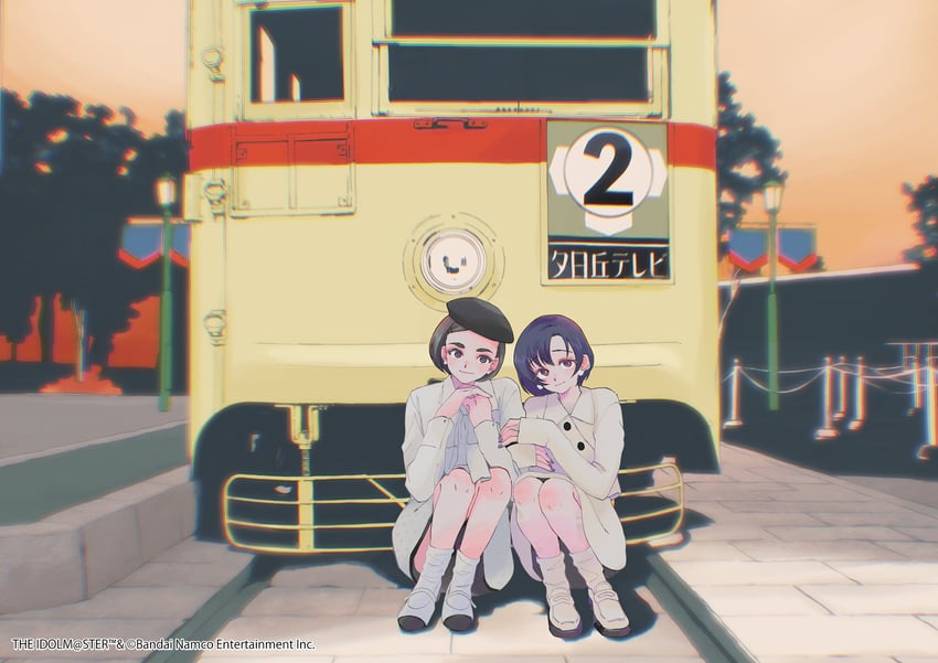shiragiku hotaru and matsuo chizuru (idolmaster and 1 more) drawn by asagiwa_ico