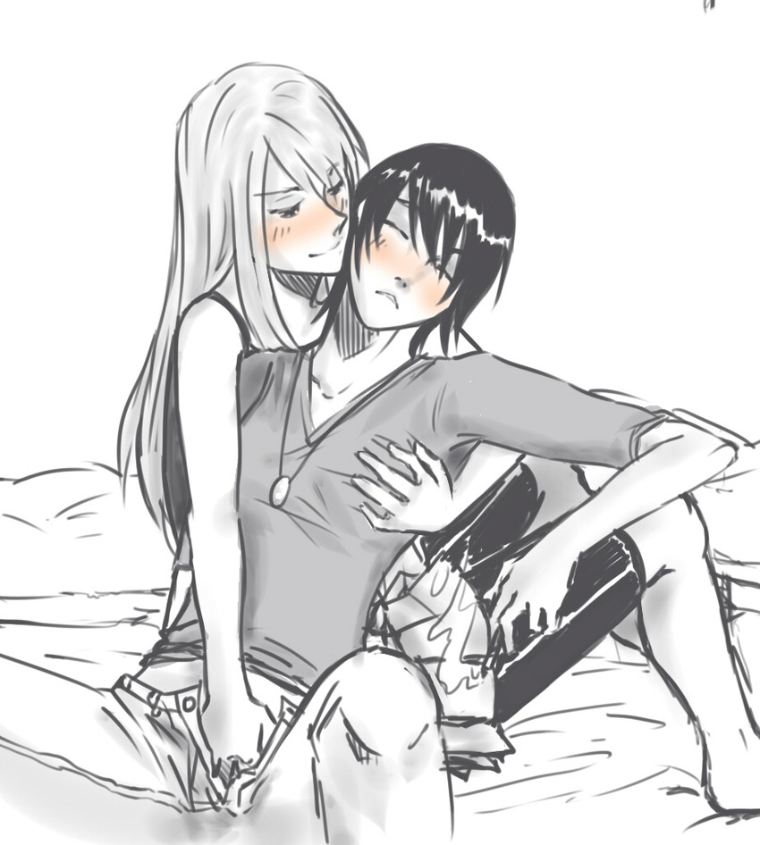 ayase asagi and torako (yotsubato!) drawn by aoi-tama