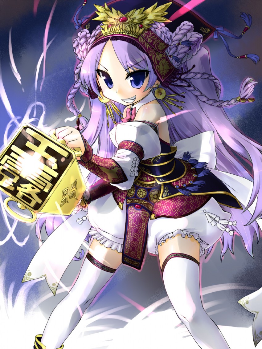 hiiragi kagami and enki (lucky star and 1 more) drawn by kogaku_kazuya