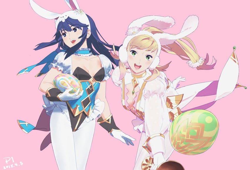 lucina and sharena (fire emblem and 2 more) drawn by p1_(hcje2884)