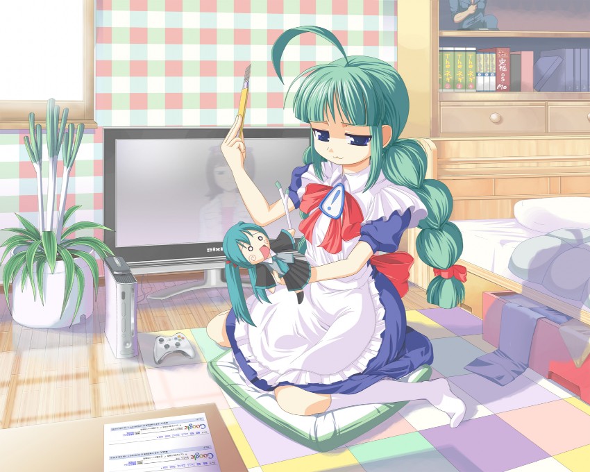 hatsune miku, amami haruka, me-tan, and abe takakazu (idolmaster and 4 more) drawn by naox