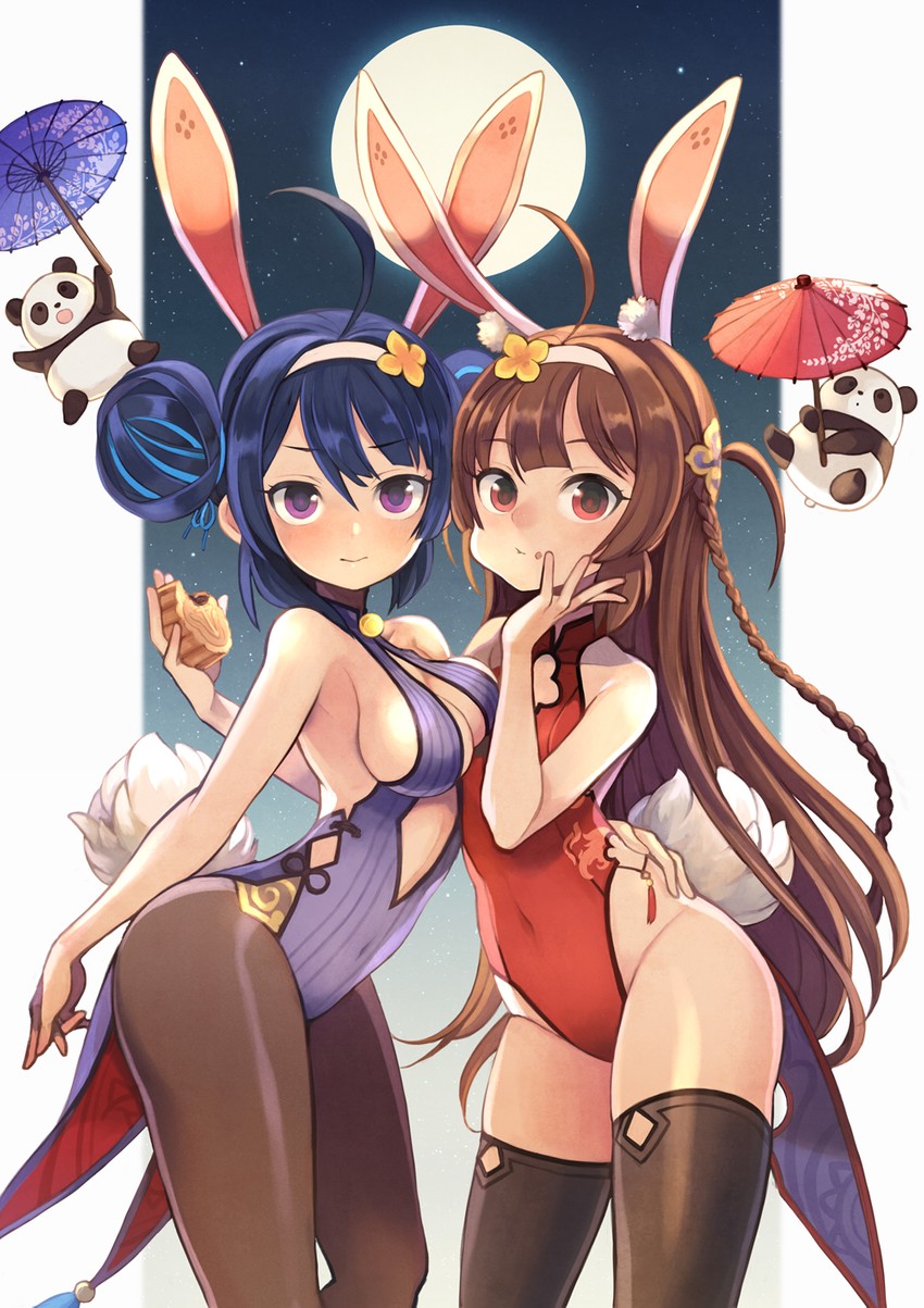 ping hai and ning hai (azur lane) drawn by yuko_(uc_yuk)