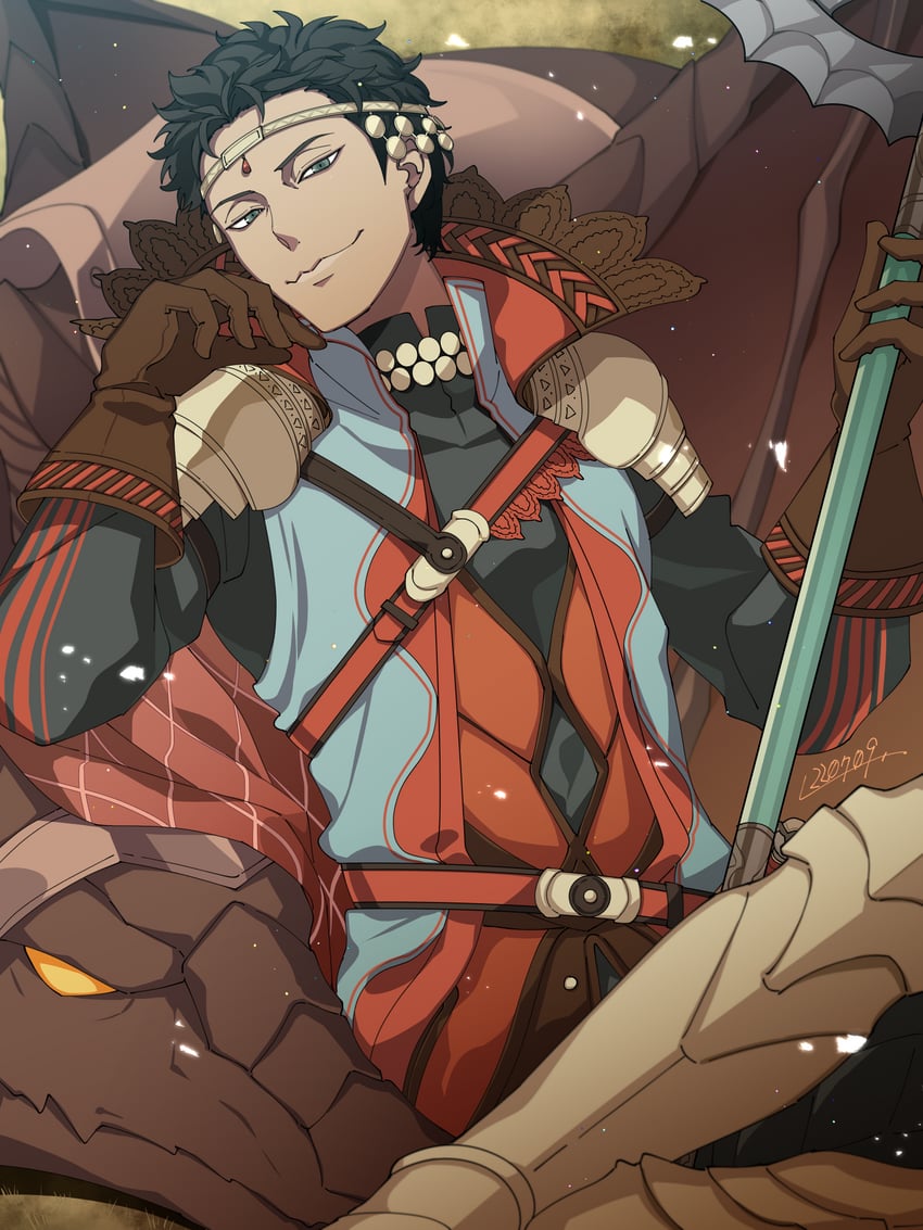 shahid (fire emblem and 2 more) drawn by l_(matador)