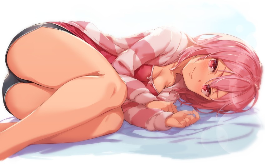 akamine yuuna (yuusha de aru and 2 more) drawn by michairu