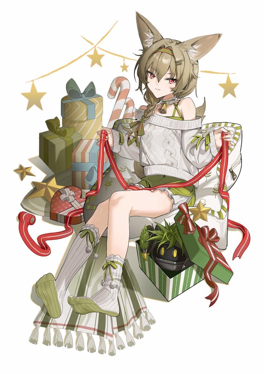 beanstalk and domesticated metal crab (arknights) drawn by zhoi_star