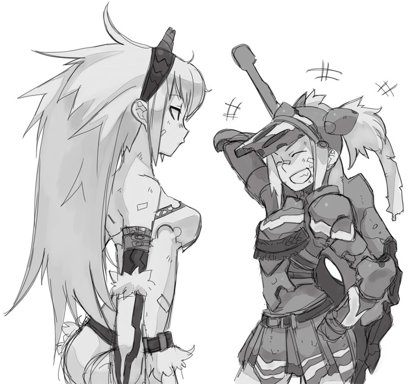 monster hunter (monster hunter) drawn by rumie