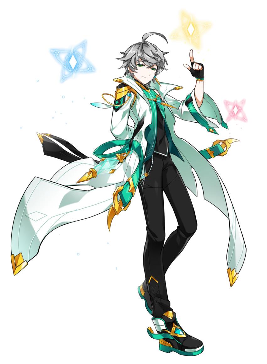 ainchase ishmael and erbluhen emotion (elsword) drawn by hwansang