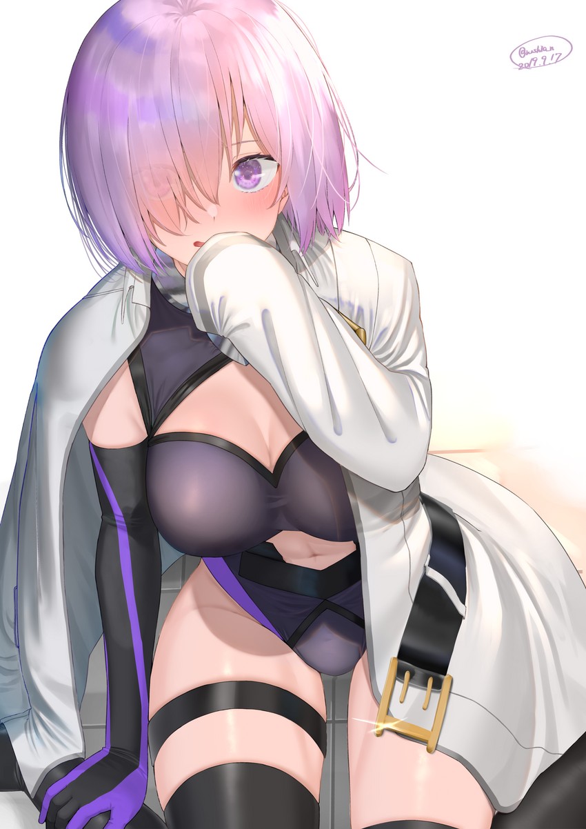 mash kyrielight (fate and 1 more) drawn by rushian