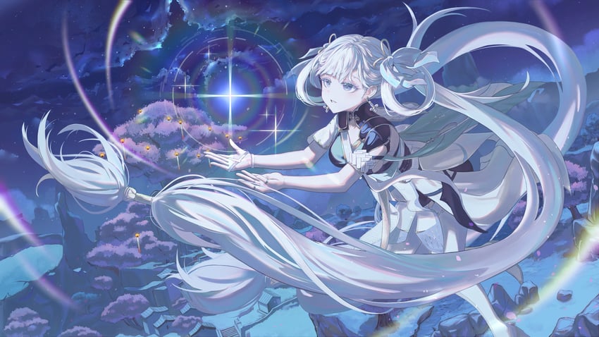 jinhsi (wuthering waves) drawn by nininininil