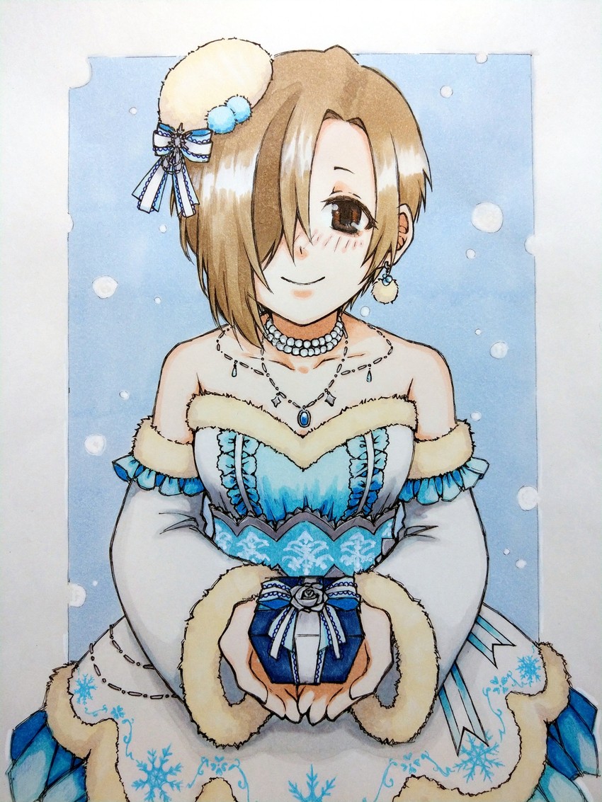 shirasaka koume (idolmaster and 1 more) drawn by mutsuki_(t_mu-na)
