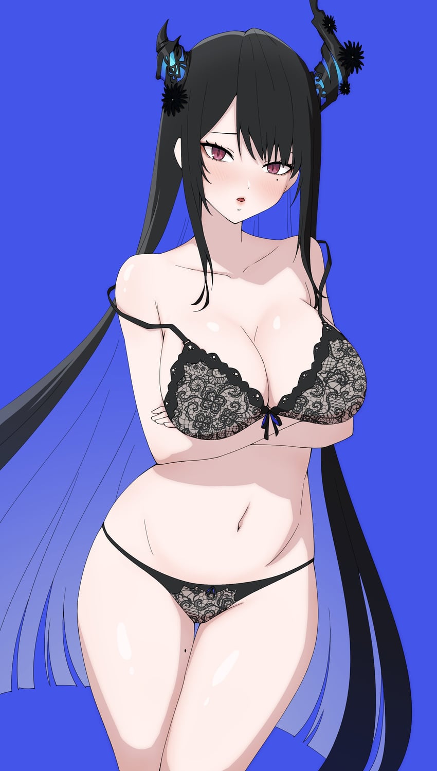 nerissa ravencroft (hololive and 1 more) drawn by daydarion