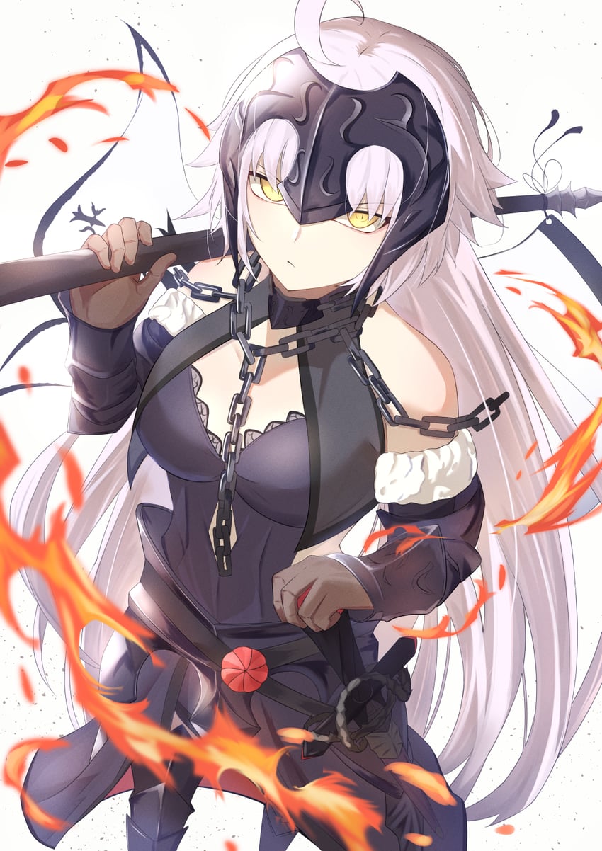 jeanne d'arc alter (fate and 1 more) drawn by umi_endu