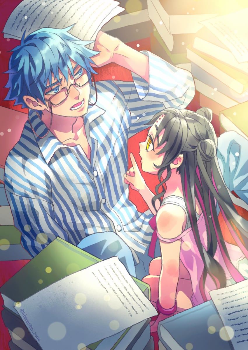 sessyoin kiara and hans christian andersen (fate and 1 more) drawn by minami_seira