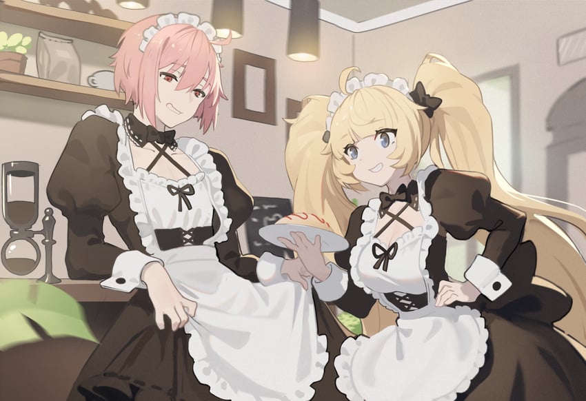 c chan and a pi (indie virtual youtuber) drawn by bilibili_581334