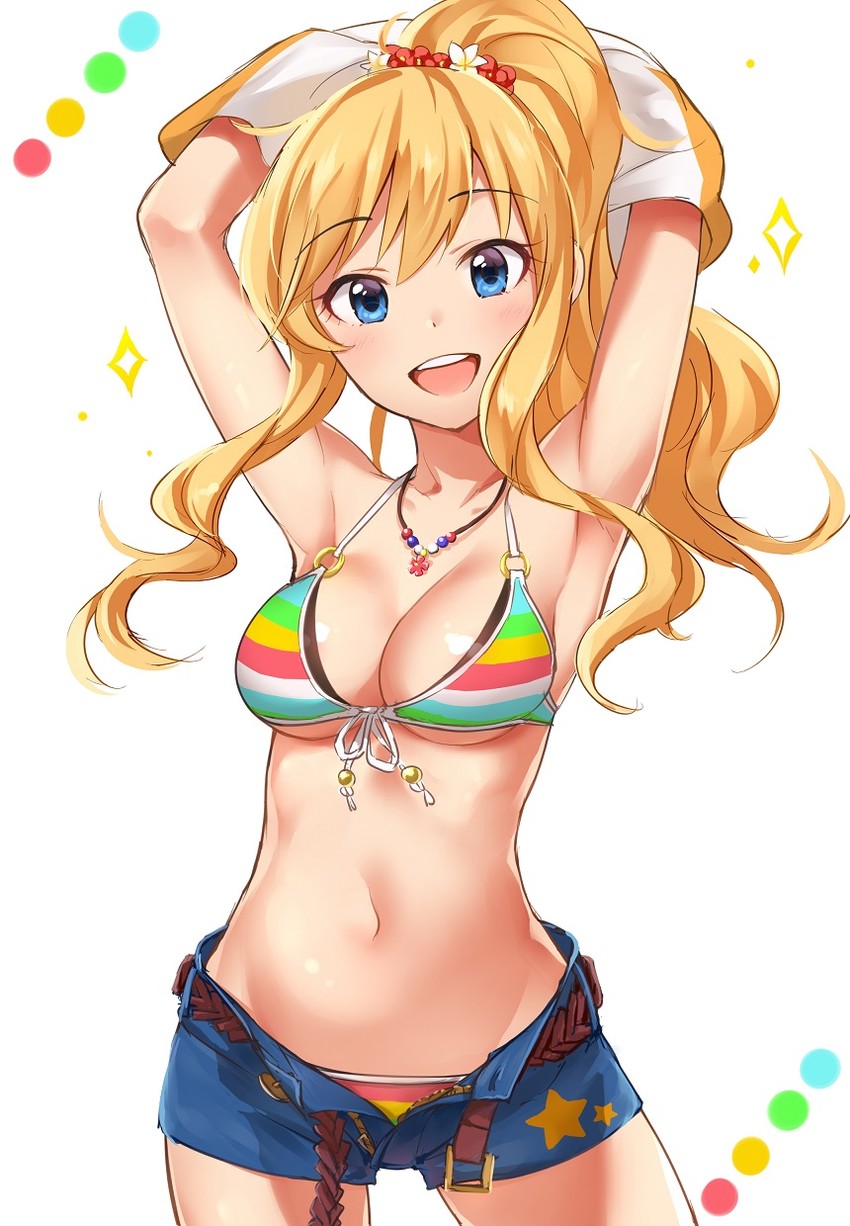 ohtsuki yui (idolmaster and 2 more) drawn by takeashiro