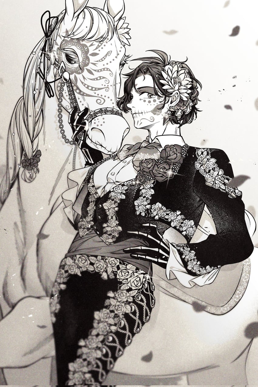 constantine xi and el catrin (fate and 1 more) drawn by shooou_0104