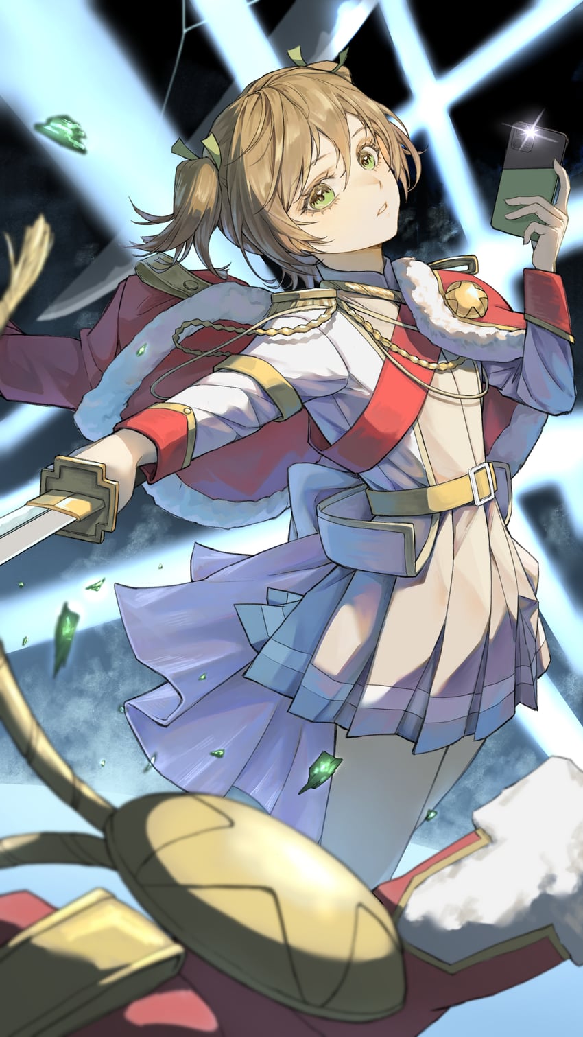 daiba nana (shoujo kageki revue starlight) drawn by tongshan_treeless