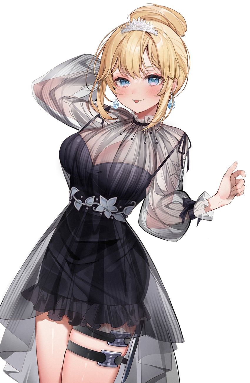 watson amelia (hololive and 1 more) drawn by machi_(machi0910)