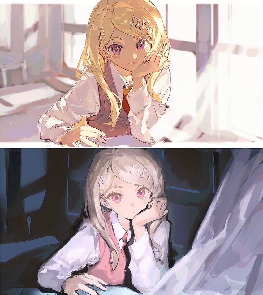 akamatsu kaede (danganronpa and 1 more) drawn by kitakawayui