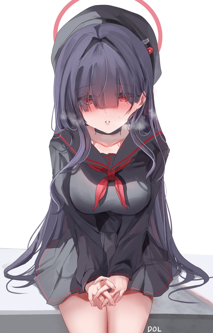 justice task force member (blue archive) drawn by dolechan