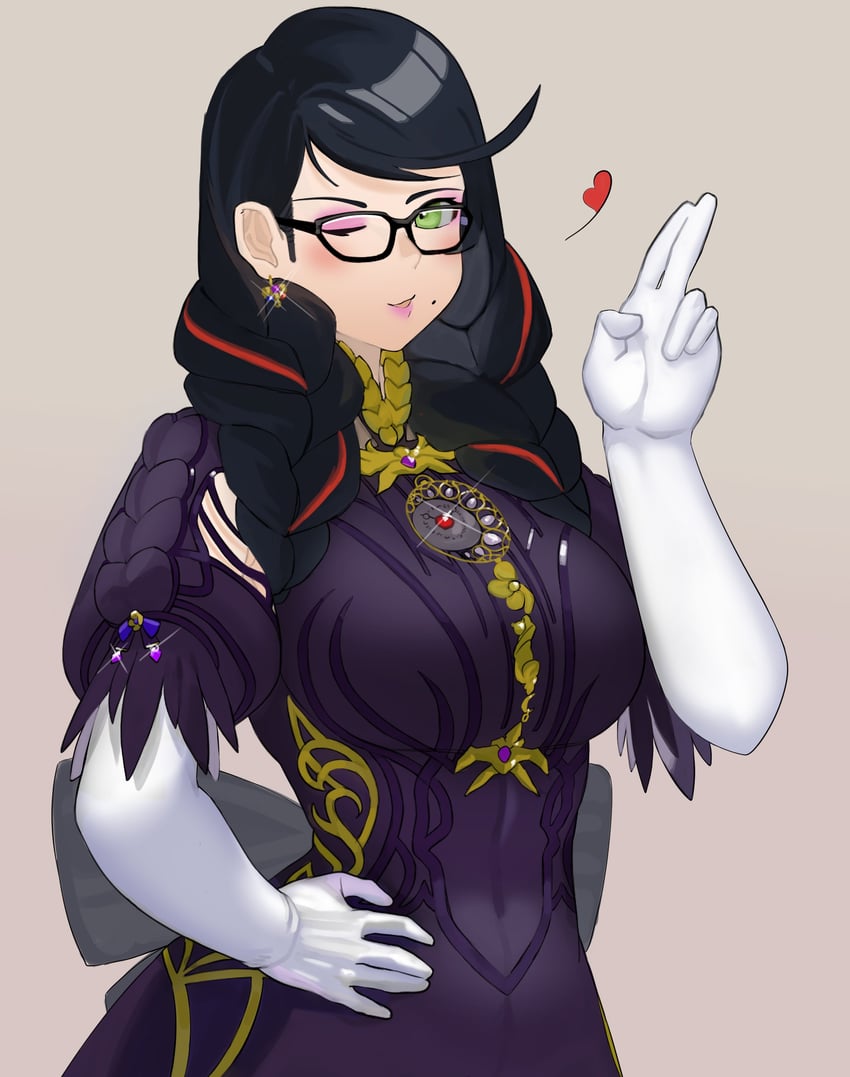 bayonetta (bayonetta and 1 more) drawn by buffy_(risottosf)