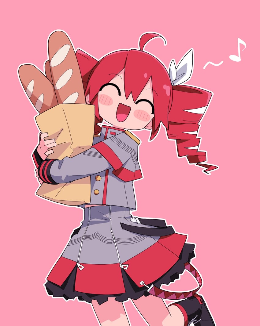 kasane teto (utau and 1 more) drawn by yachima_tana