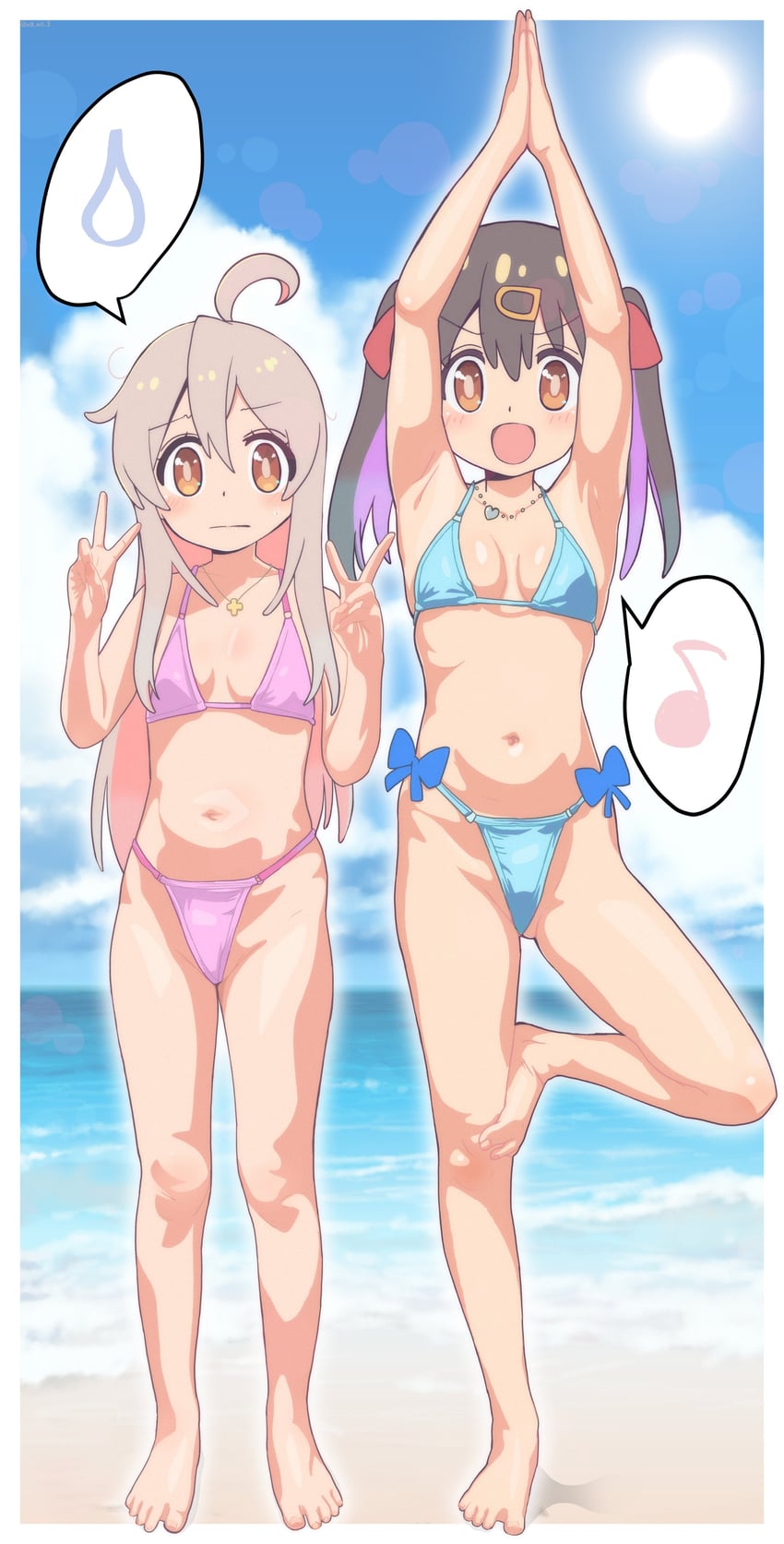 oyama mahiro and oyama mihari (onii-chan wa oshimai!) drawn by sl8-all
